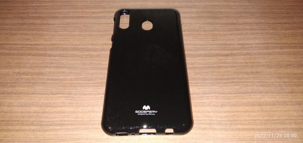 Czarne etui case Goospery Jelly - Samsung Galaxy M20 (M205F)