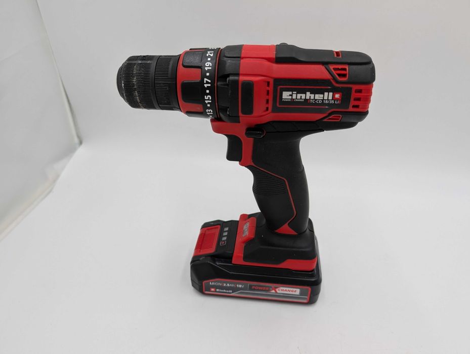 Wkrętarka Einhell Tc-Cd 18/35 LI + Aku + Ładowarka + Pudełko