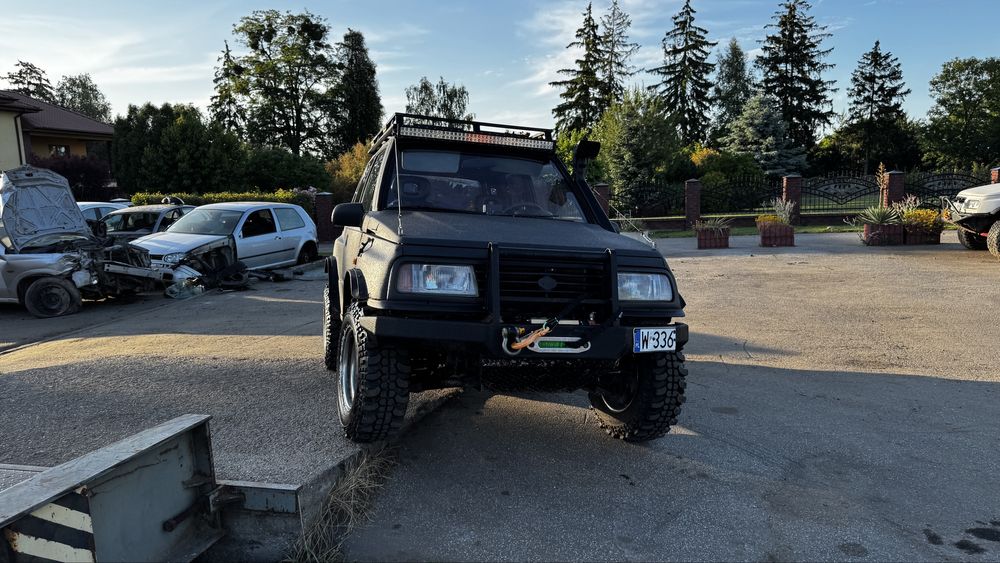 Suzuki Vitara Off Road Lift Wciągarka Simex Snorkel Trapy Hi Lift  LED