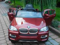JAREX Samochód elektryczny na akumulator BMW X6 - Miekki Fotel
