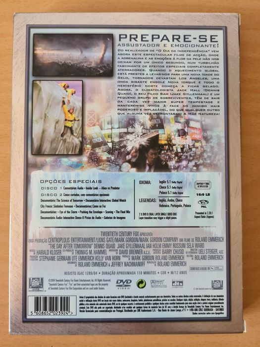 Filme em DVD "O Dia Depois de Amanhã" (The Day After Tomorrow)