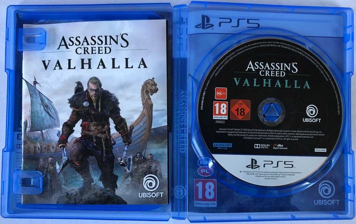 Assassins Creed Valhalla PS5 napisy PL * Video-Play Wejherowo