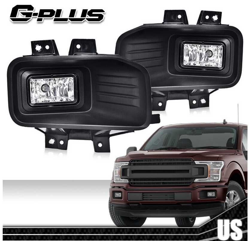 Halogeny Left Right Pair Fit For 18-2020 Ford F-150