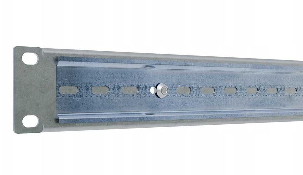 Panel Dystrybucji Napięć RACK 19" 1U/0/24xS DIN TS35/TH35 Stalflex