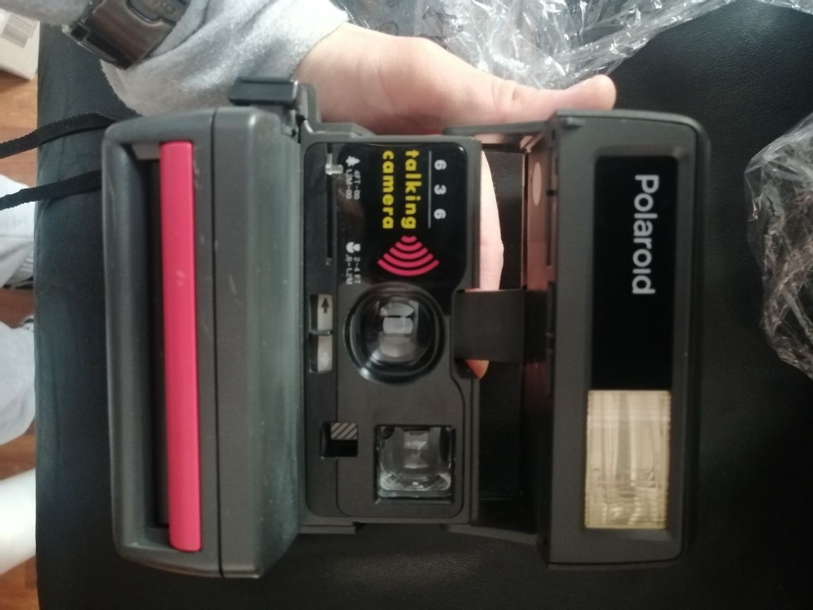 100% рабочий проверенный с касетой!  Polaroid 636 полароид instant