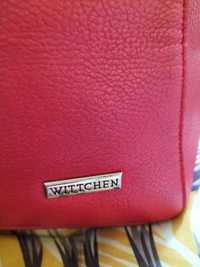 Czerwona torba A4 Wittchen