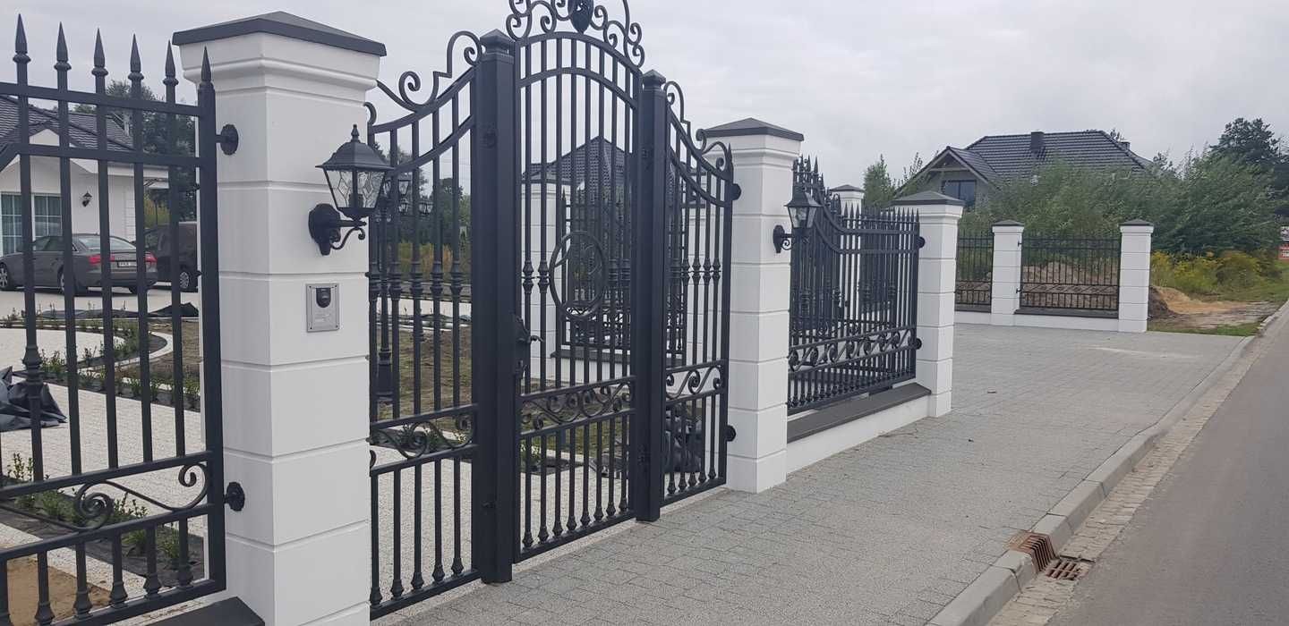 Ogrodzenia Betonowe,Pustaki,Łupane,Gładkie,Kute,Słupki Dworkowe,Słup
