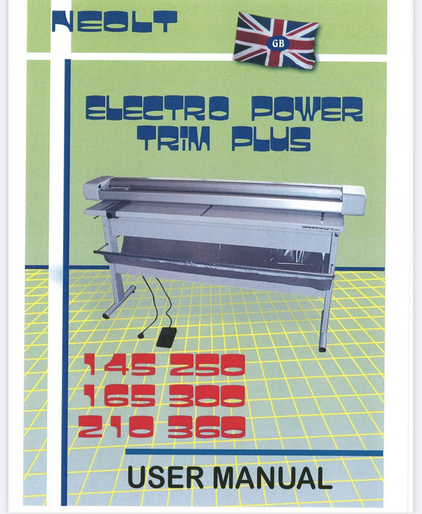 Neolt Power Plus Electric 210 guilhotina