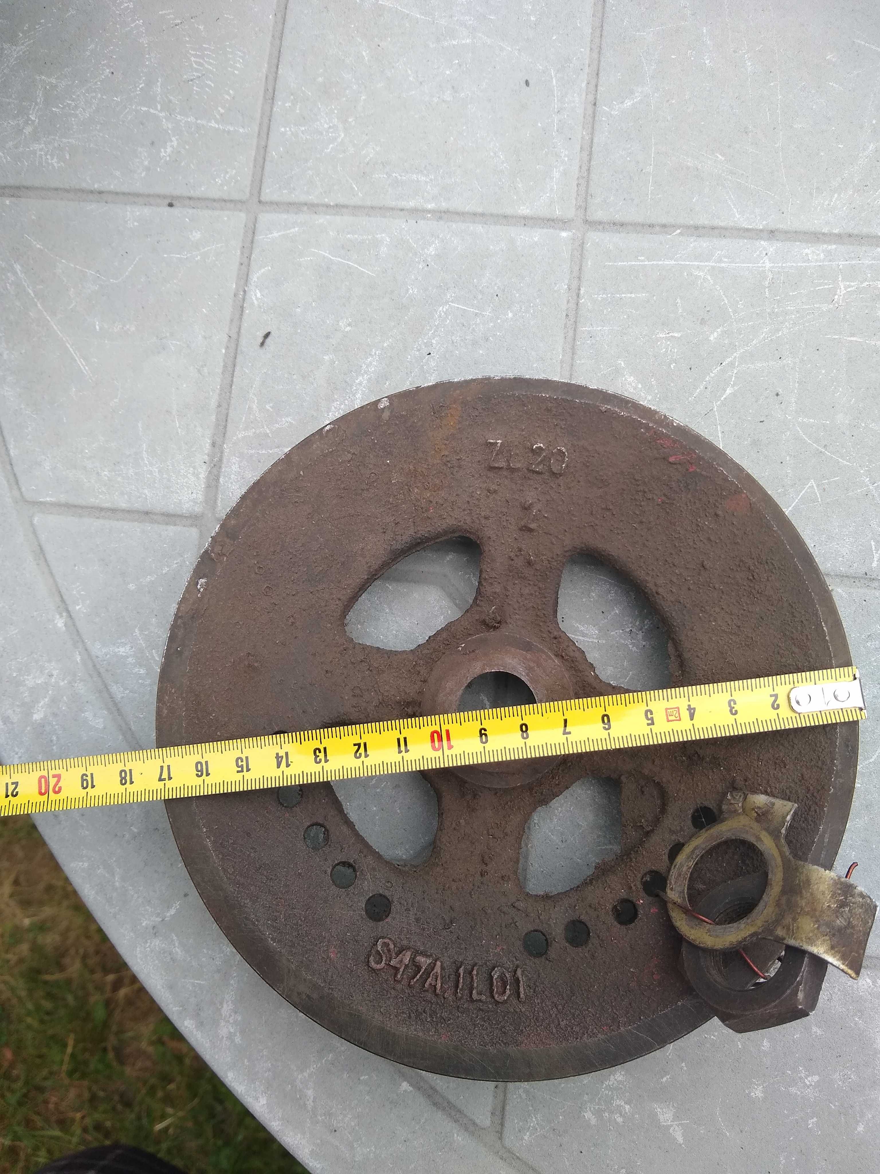 Koło pasowe szajba, Fi 17 cm, oznacz. ZL20, S47A1L01