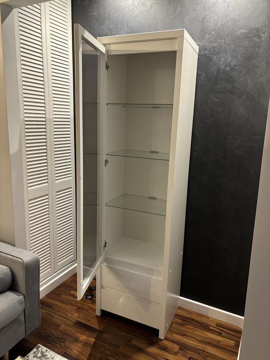 Witryna szklana barek biblioteczka