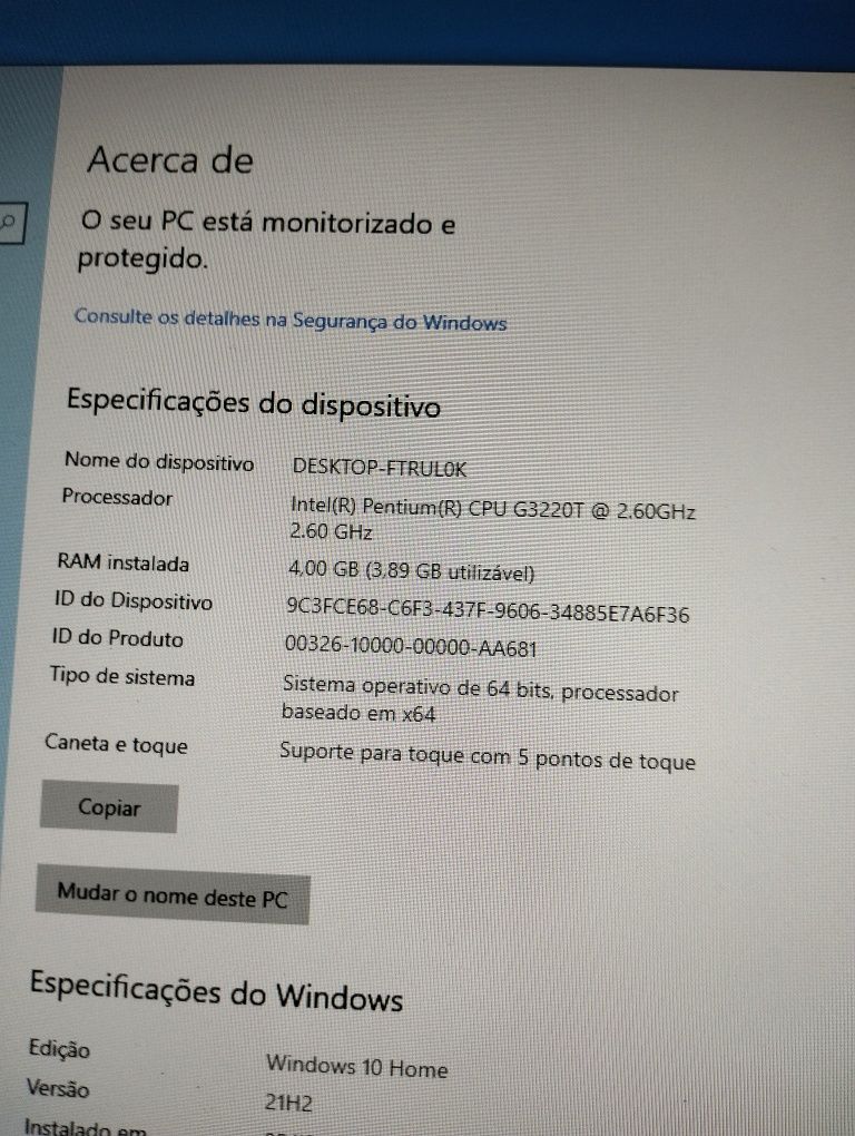 Computador HP 90€