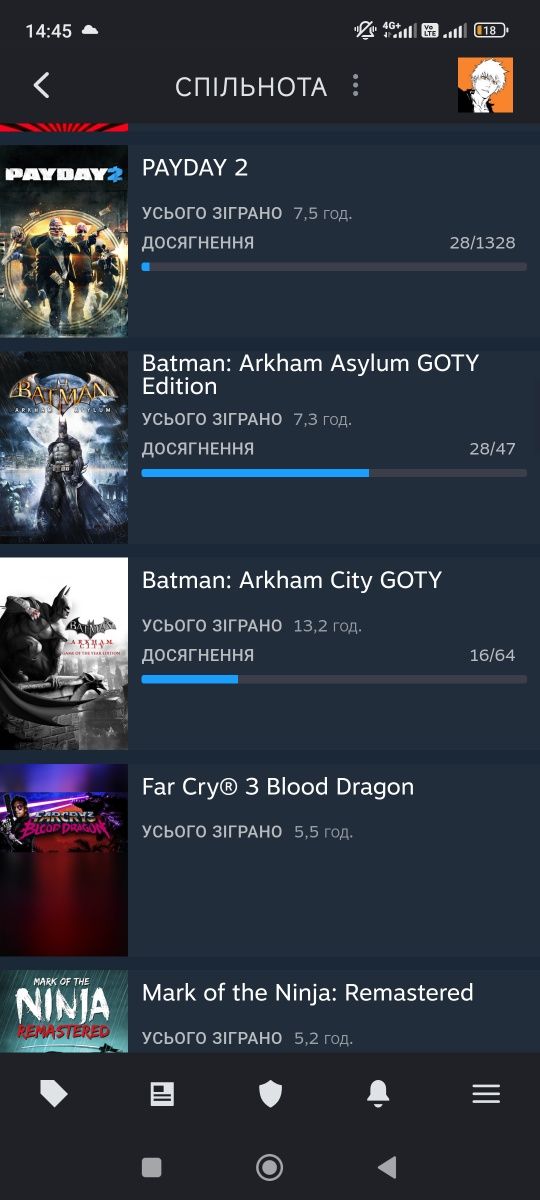 Steam акаунт.(Власний) Потрібні гроші немає часу на ігри.