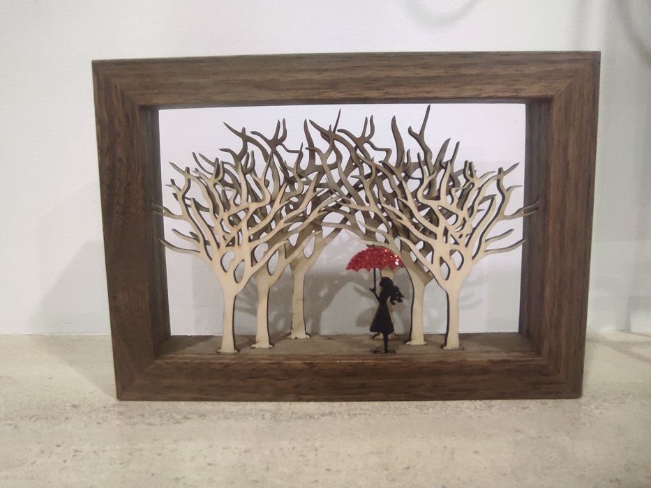 Quadro profundidade 3D