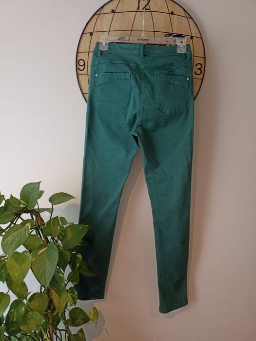 Spodnie dżinsowe morskie/zielone Brèal roz.S/L