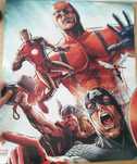 Poster Dobrável / Cartaz Duplo MARVEL: Vingadores / Avengers