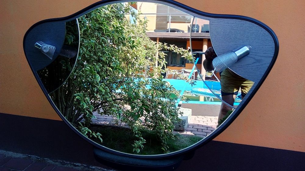 Lustro wiszące owalne