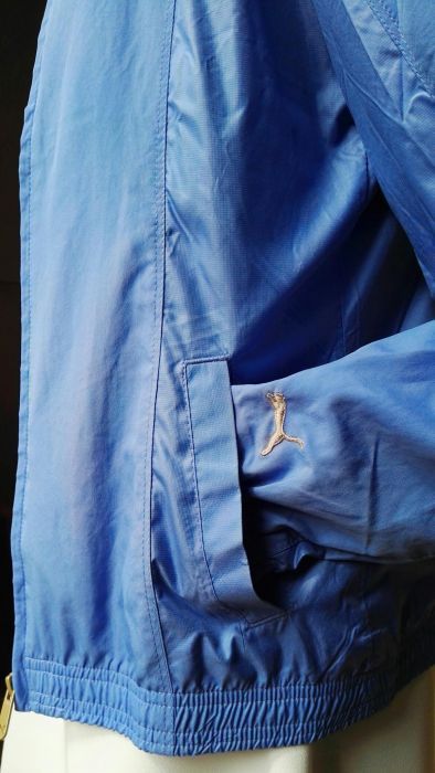 Bluza kurtka Puma stójka niebieska