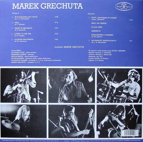MAREK GRECHUTA - MAGIA OBLOKÓW - LP-płyta nowa , folia