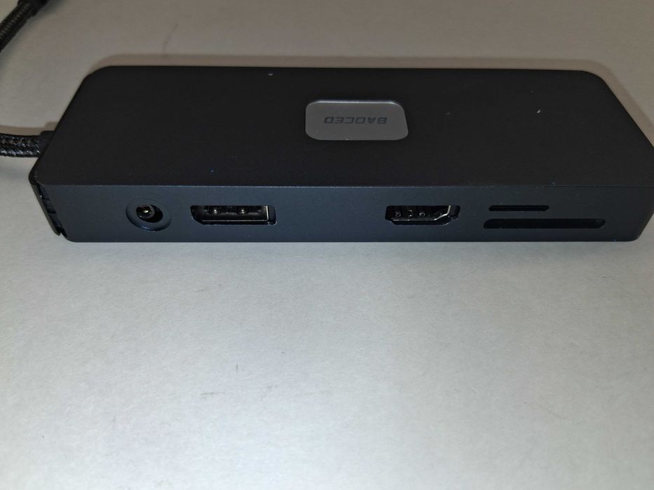 M028 HUB Stacja Dokująca BAOCED USB-C HUB 11w1 Z HDMI VGA USB 3.0