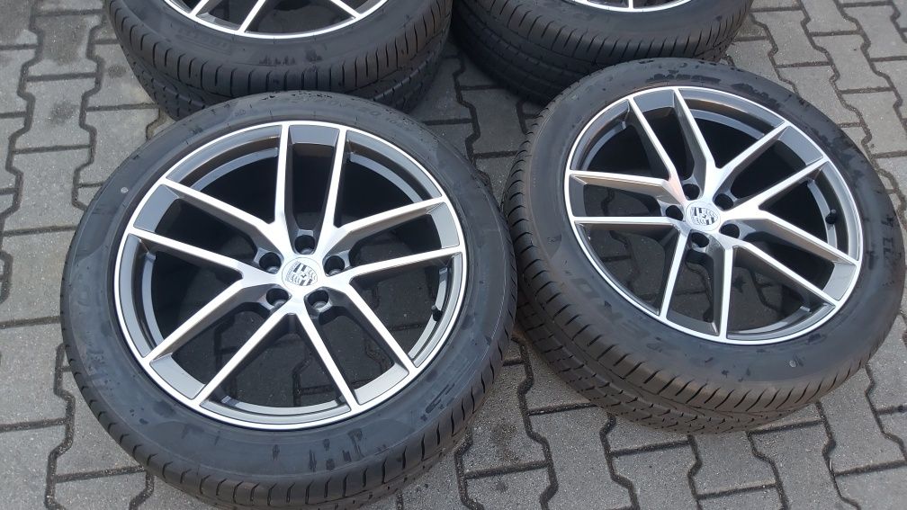 Nowe Koła Porsche Macan 5x112 R20   2022 rok Letnie Pirelli