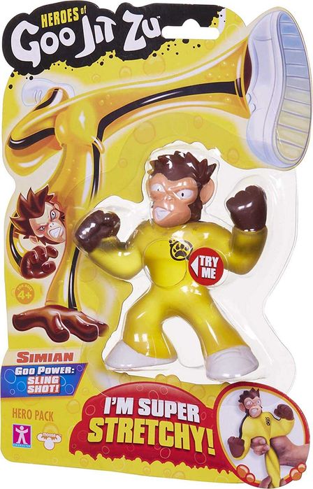 Оригінал Goo Jit Zu Monkey Simian Мавпа Сіміан Гуджицу Обезьяна Симиан