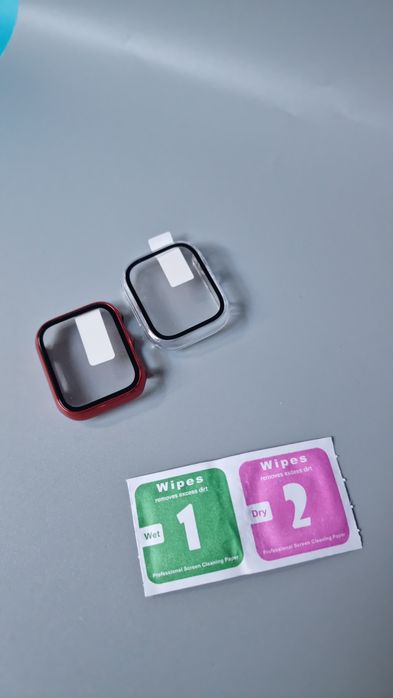 Fengyiyuda 2-pak twardych etui kompatybilnych z Apple Watch 41 mm