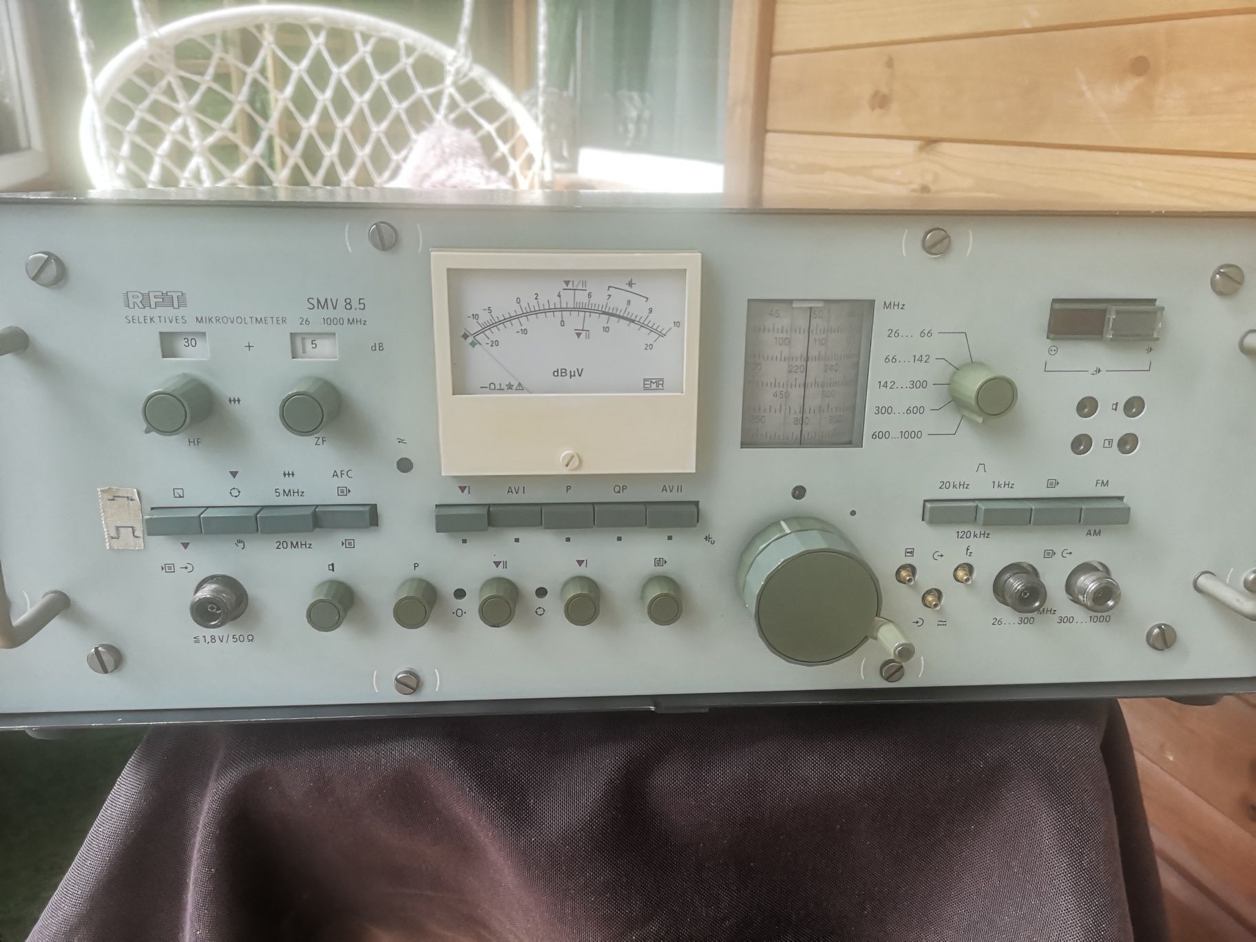 Mikrowoltomierz selektywny RFTmodel SMV 8, 5
