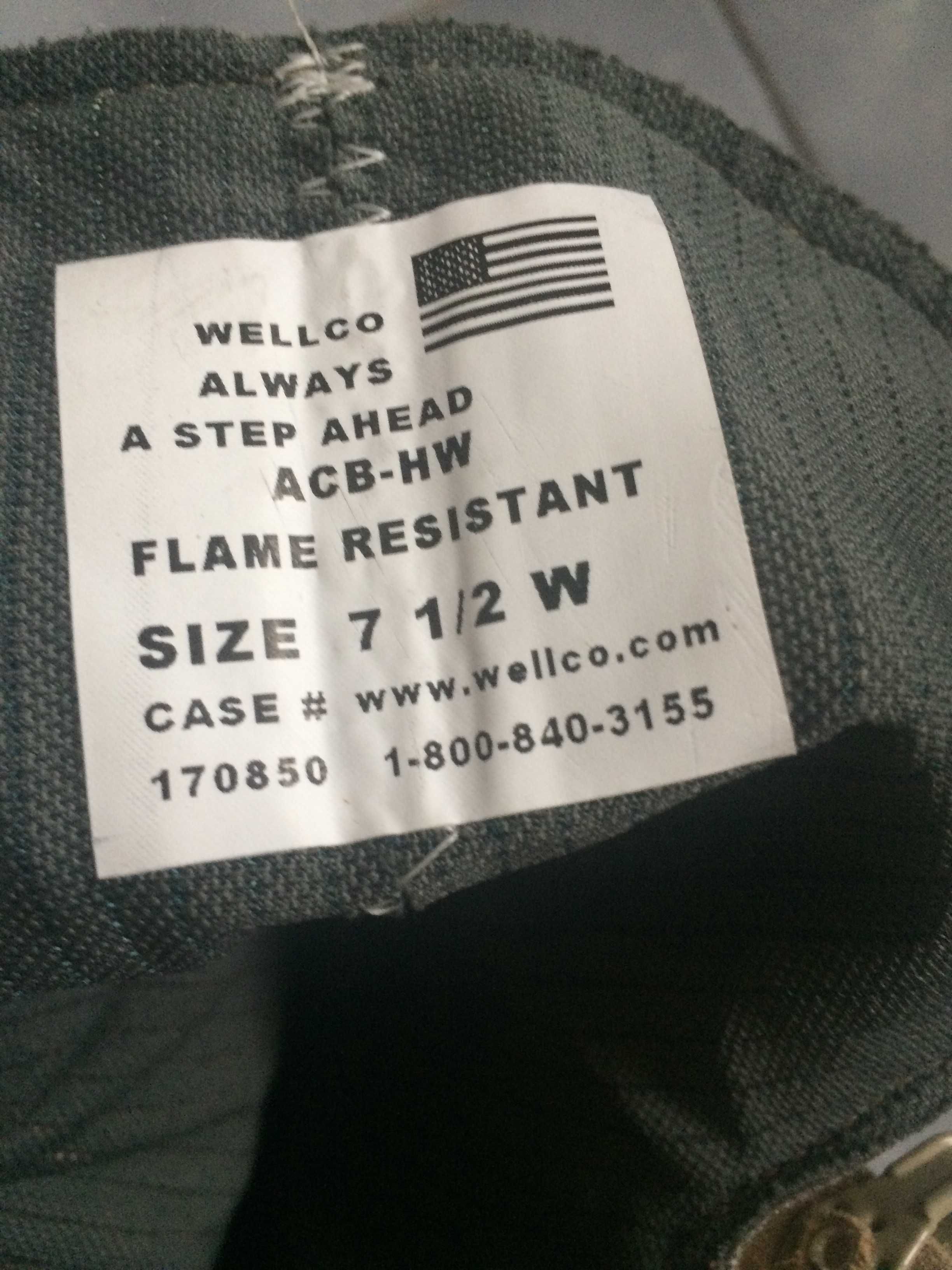 Buty wojskowe US ARMY ACB-HW Wellco roz 41-42 7,5W!