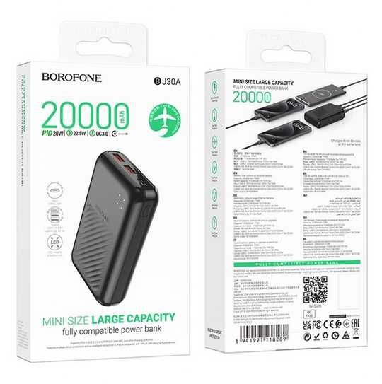 Портативний зарядний пристрій Power Bank Borofone BJ30A 20000 mAh