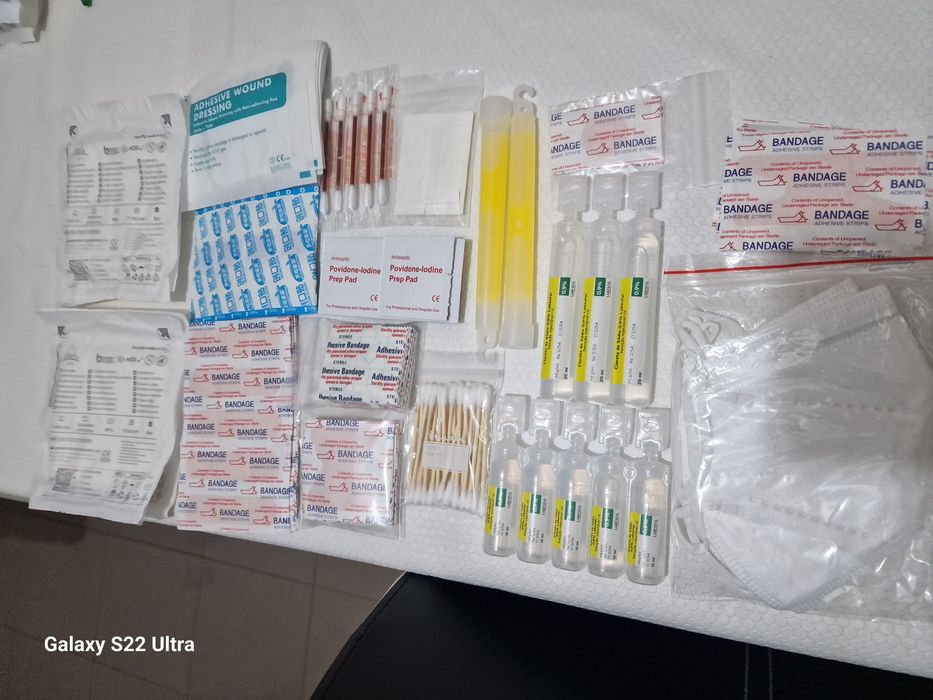 Kit primeiros socorros