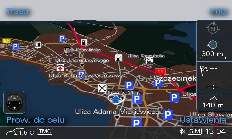 Audi MMI 3G + PLUS Polskie Menu Lektor Mapa 6.36.0 USA A4 A5 Q5 A6 Q7