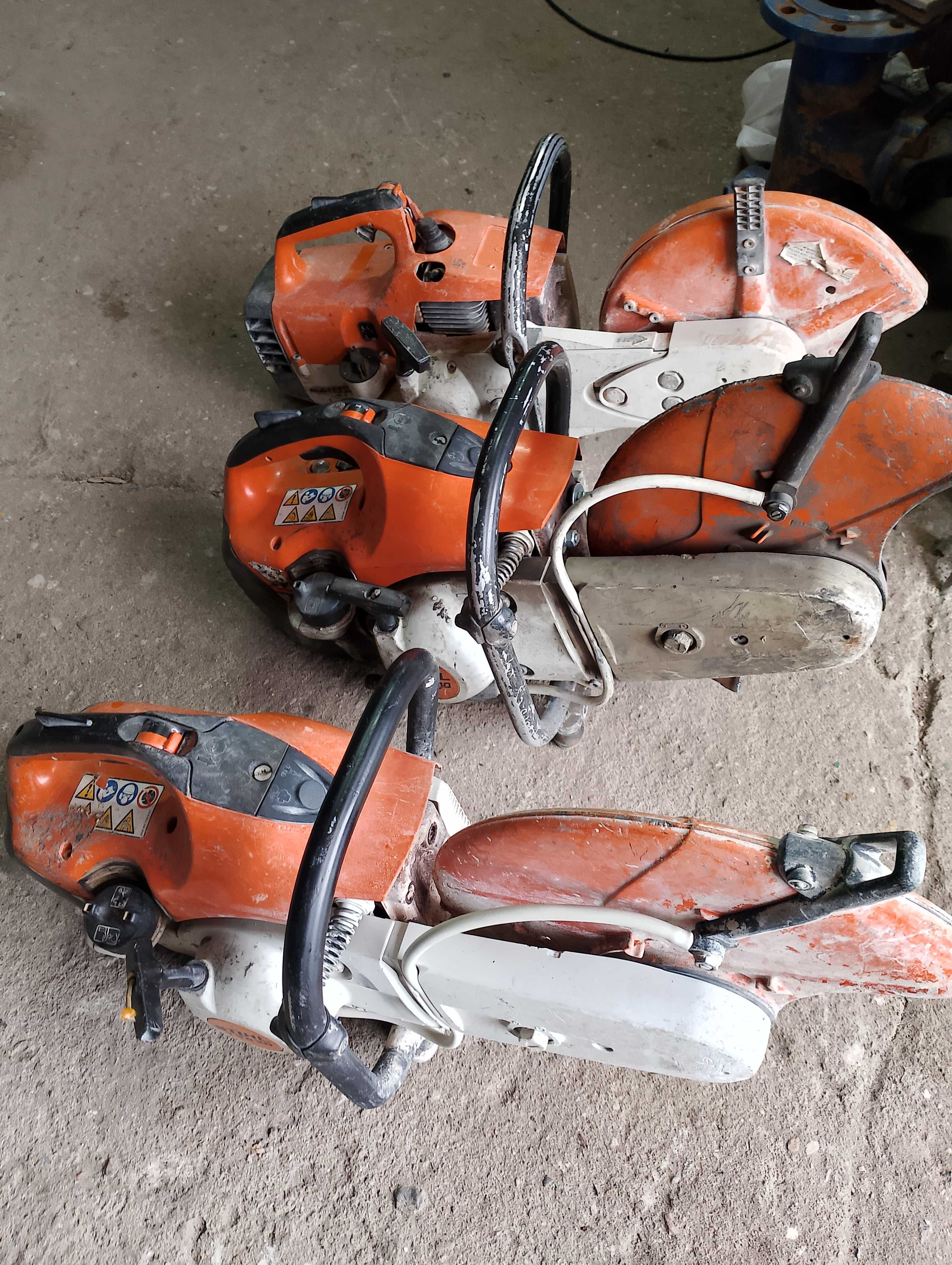 stihl piła pilarka do betonu, asfaltu
