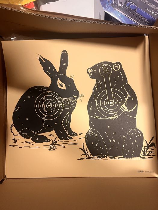 Tarcza strzelecka 55 x 52 cm 100 szt