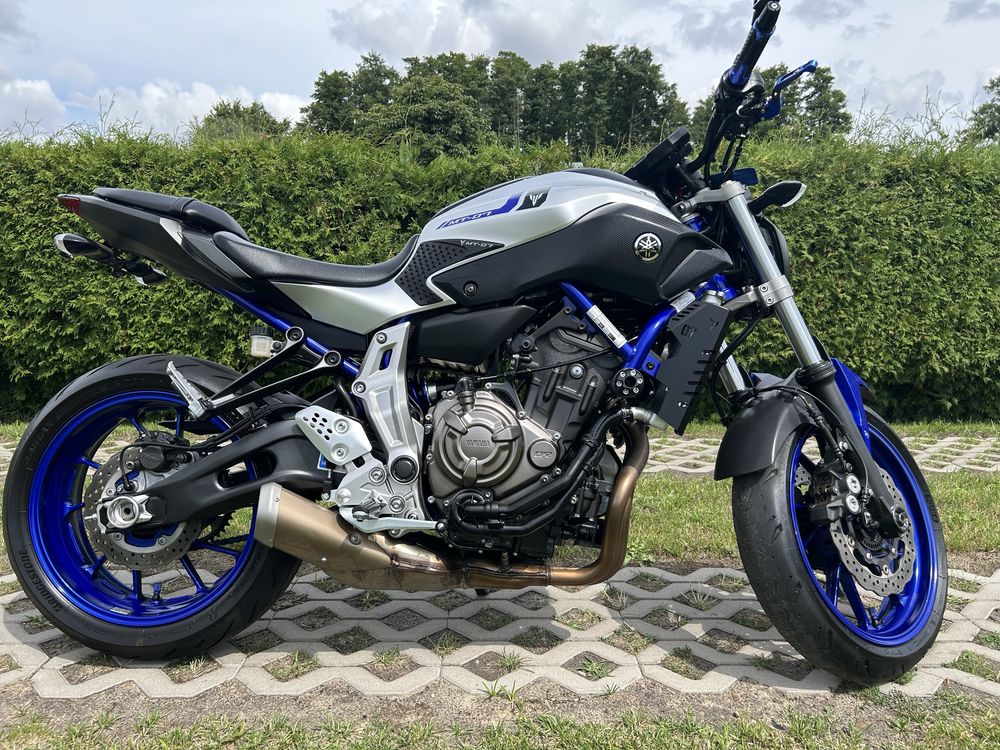 Yamaha MT 07, 2016r, super stan, niski przebieg Kat A2, ABS