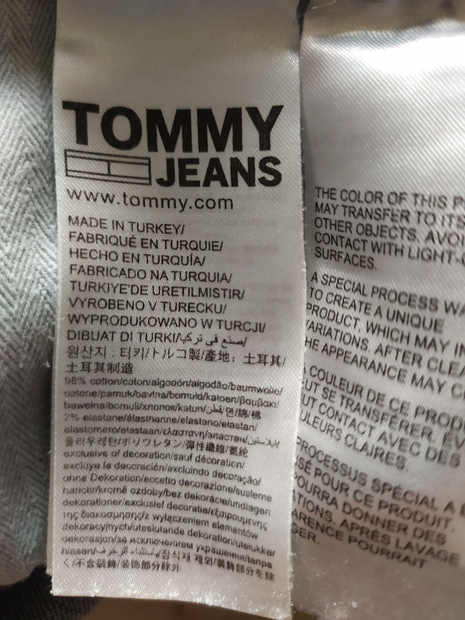 Spodnie jeansowe Tommy Jeans roz 34/32