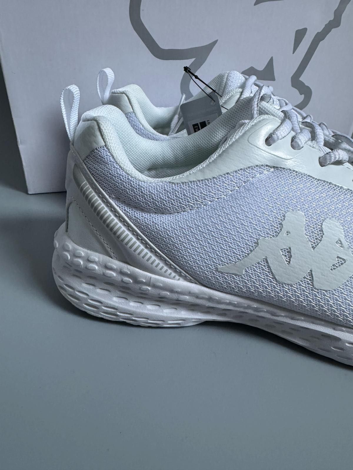 Nowe sneakersy KAPPA  buty sportowe męskie białe 42