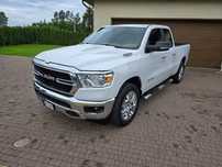 RAM 1500 5.7 HEMI - 400Km / 4x4 z Auto AWD / BIGHORN / Długa paka /Nowe LPG/FV