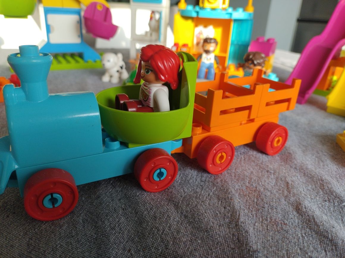 LEGO Duplo wesołe miasteczko zwierzęta zestaw
