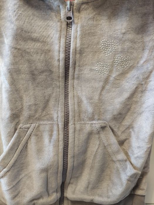 Bluza dziewczęca na zamek