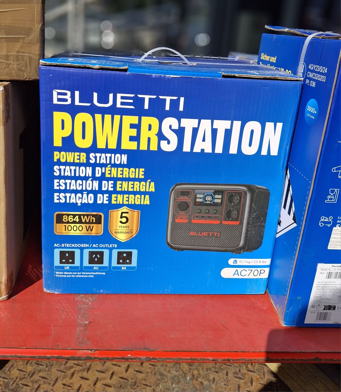 Зарядна станція bluetti AC70P/ зарядная станция блюэтти ац 70 р п