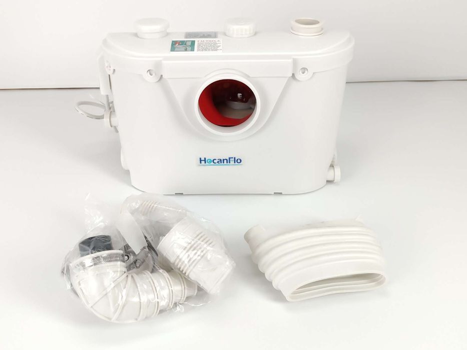 Pompa Kanalizacyjna z maceratorem ściekowym, 500W, cztery kanały