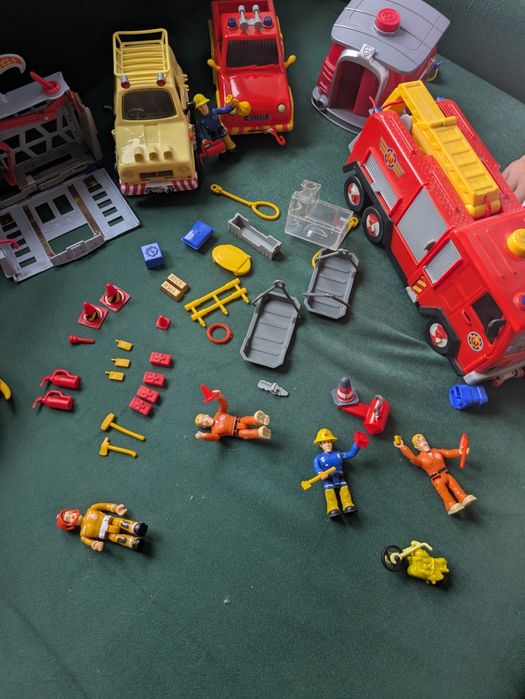 Strażak Sam hot wheels super zings