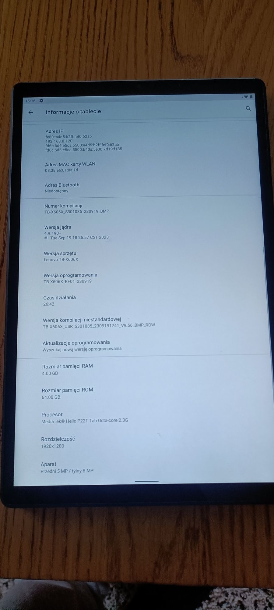 Tablet Lenovo Tab M10 FHD Plus Bez Simlocka