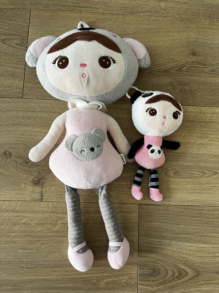 Lalka metoo Miś koala 45cm i i Panda 21cm