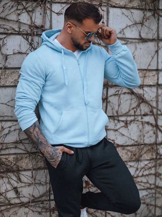 błękitna bluza H&M Pretender L