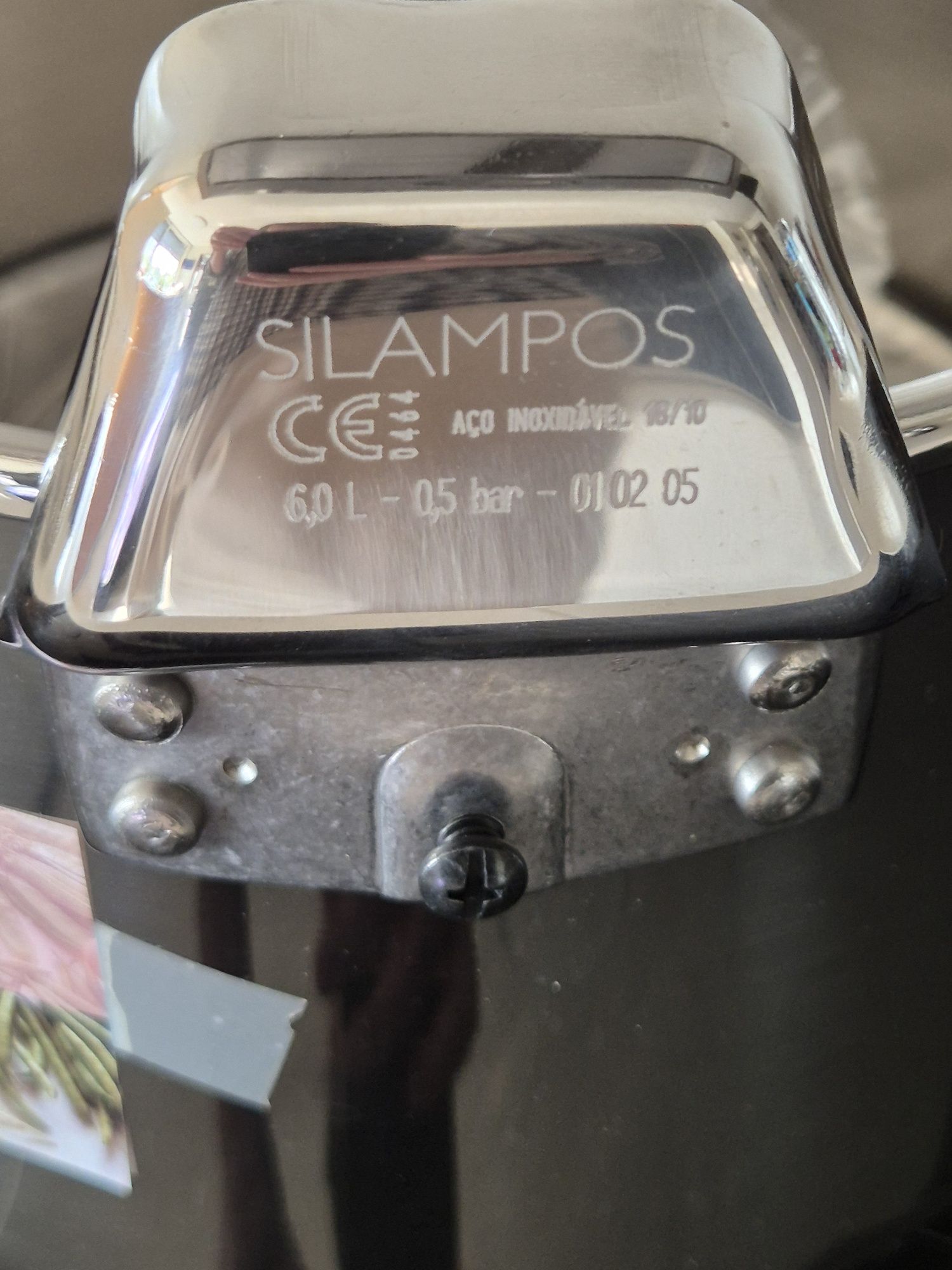 Panela de pressão 6 lt SILAMPOS