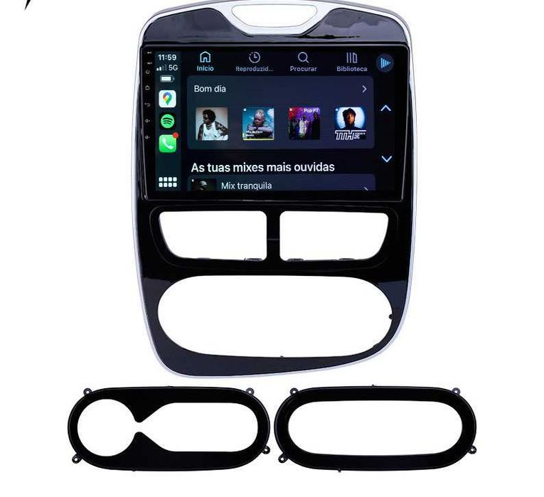 AutoRadio Renault Clio (4) IV Android 13 -2G+16/32Gb/64+Câmera/GPS