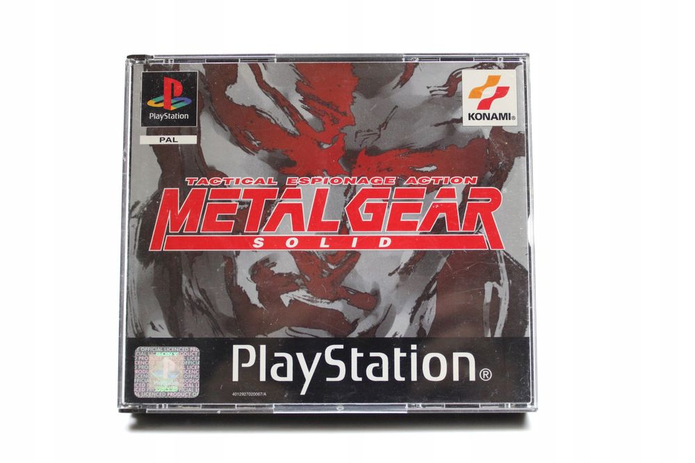 Metal Gear Solid Ps1 Psx Playstation (Psx) Pudełkowa