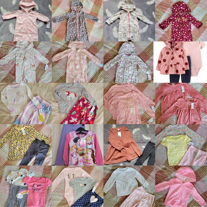 Carters.George.Флісові ромпери.Піжами.Костюми.Набори.Штани.Бодіки