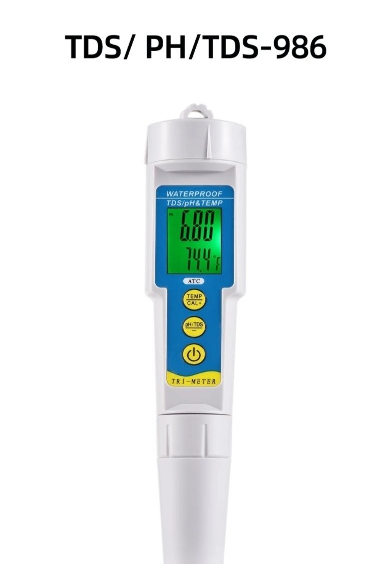 Измерение  воды рН метр,3 в 1 ,Ph/Tds/temp